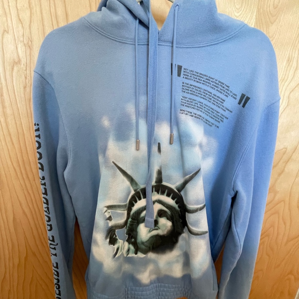 Off-White Graphic Print Hoodie